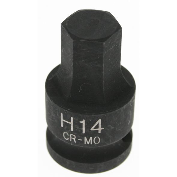Sealey 1/2" drive 14mm x 43mm hex bit socket