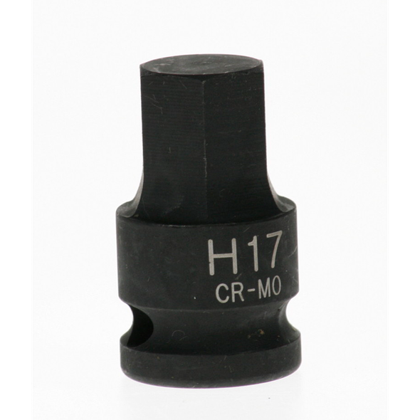 Sealey 1/2" drive 17mm x 43mm hex bit socket