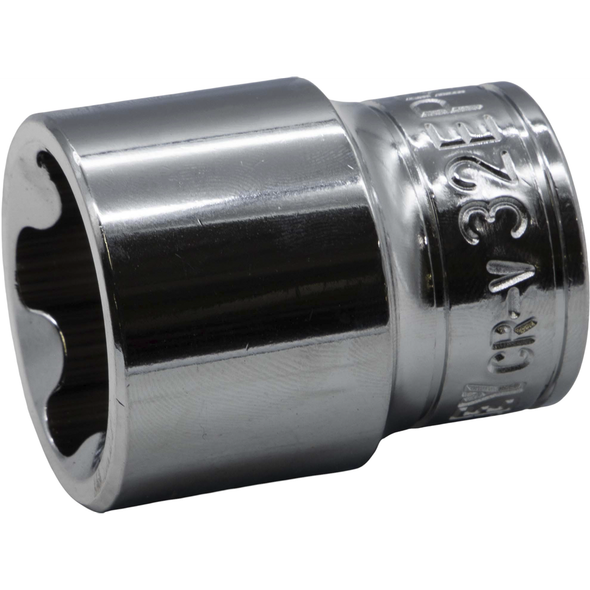Sealey 1/2"Dr TRX-P* EPR Socket 32mm (45mmL)