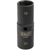 Sealey 1/2"Dr Deep Impact Socket 80mm Double Ended 19-21mm