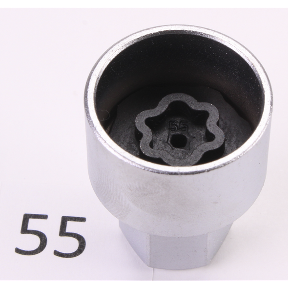 Sealey Locking Wheel Nut Key, BMW 055