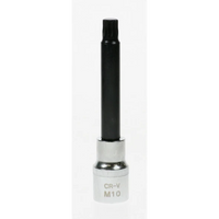 Sealey Spline socket bit 1/2"dr m10 110mml SX400.V2-03