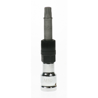 Sealey Spline socket bit 1/2"dr m10 110mml SX401.V2-12