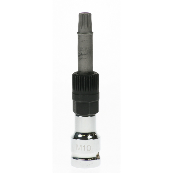 Sealey Spline socket bit 1/2"dr m10 113mml