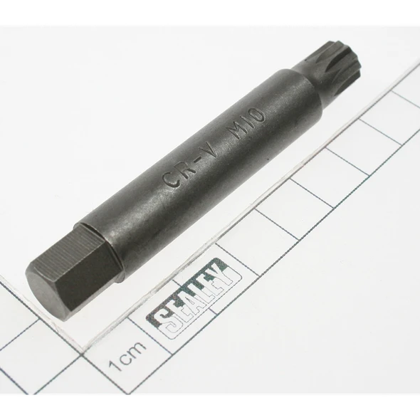 Sealey Spline bit m10 x 75mml