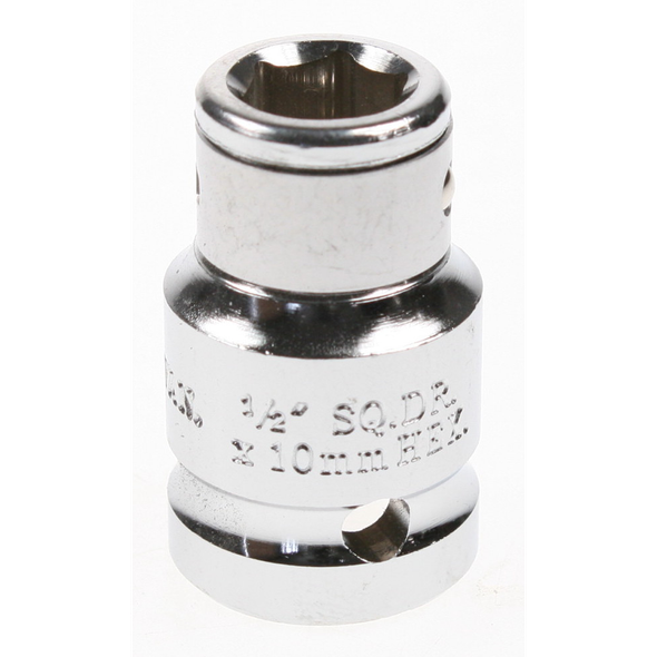 Sealey Adaptor 1/2"sq dr 10mm hex