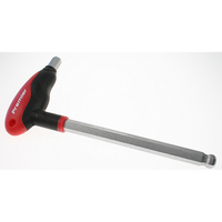 Sealey T-handle hex key (ball-end) t10x135mm