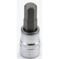 Sealey Hex socket bit 9mm 3/8"sq dr TBT07.V2-06