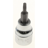 Sealey Trx-star socket bit t15 3/8"sq dr TBT08.V2-02
