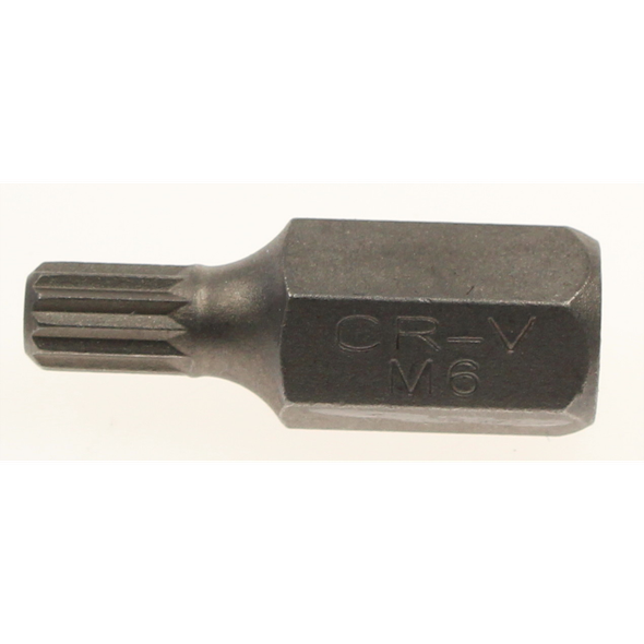 Sealey Spline bit m6 x 30mml