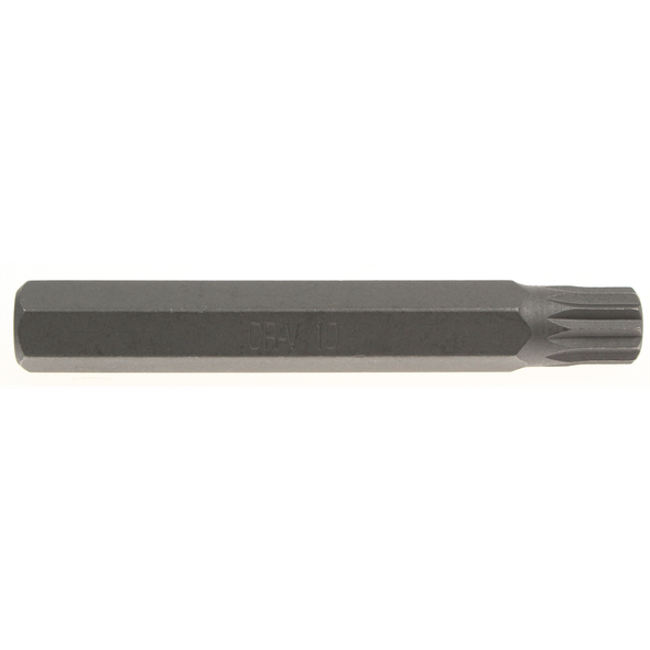 Sealey Spline bit m10 x 75mml
