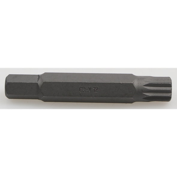 Sealey Spline bit m12 x 75mml