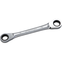 Sealey Micro-lock ratchet dbl ring spanner (16x18)