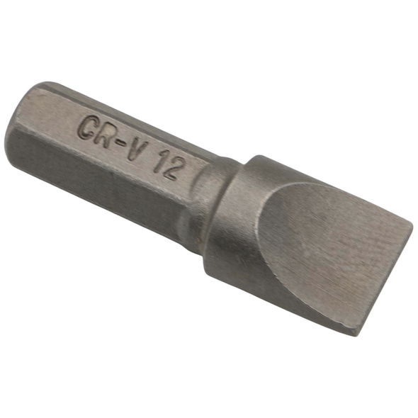 Sealey Slotted bit 12x36mml (8mm shank)