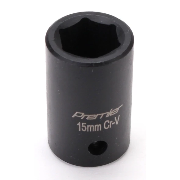 Sealey 1/2"sq 15mm impact socket
