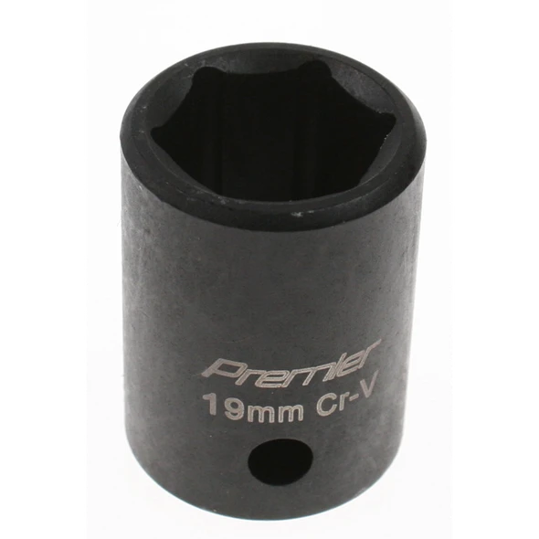 Sealey 1/2"sq 19mm impact socket