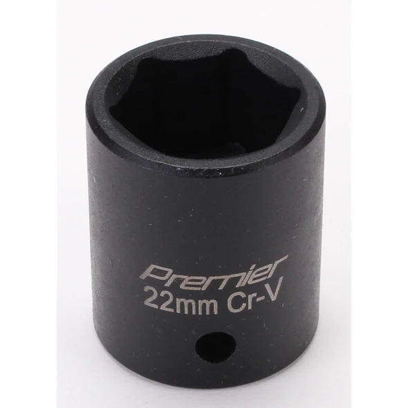 Sealey 1/2"sq 22mm impact socket