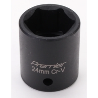 Sealey 1/2"sq 24mm impact socket TBT24.V2-13