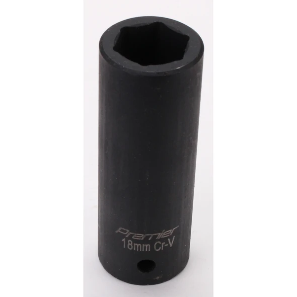 Sealey 1/2"sq 18mm impact socket (deep)