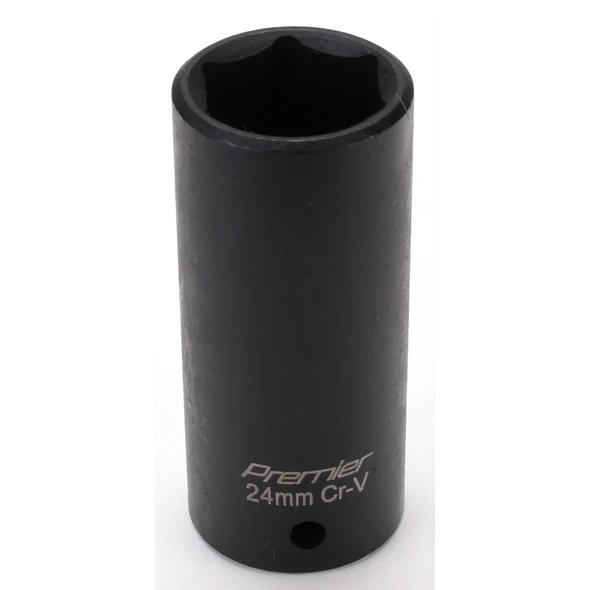 Sealey 1/2"sq 24mm impact socket (deep)