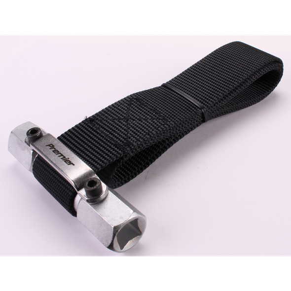 Sealey Oil Filter Strap Wrench 3/8" & 1/2"Sq Dr