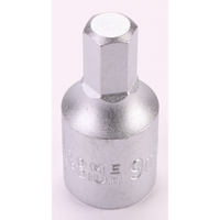 Sealey 3/8"Sq Dr Drain Plug Key - Hex 9mm TBT28.V2-14