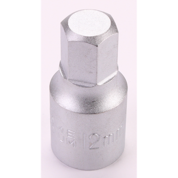 Sealey 3/8"Sq Dr Drain Plug Key - Hex 12mm