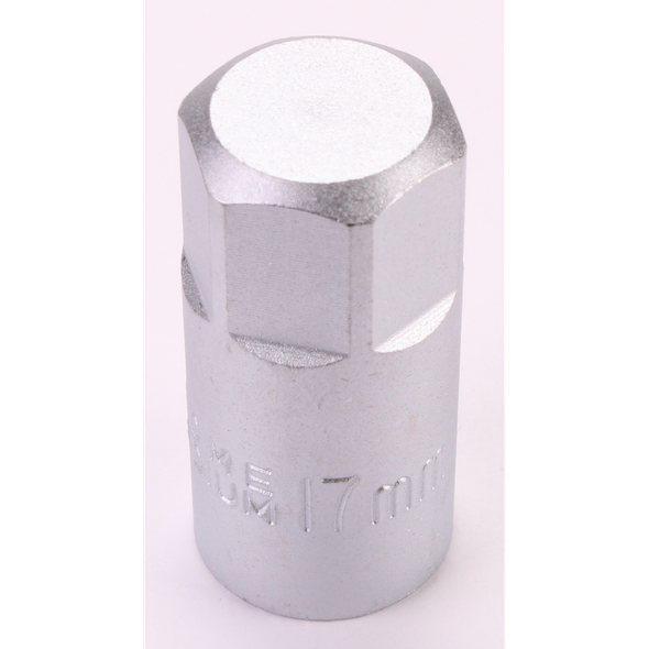 Sealey 3/8"Sq Dr Drain Plug Key - Hex 17mm