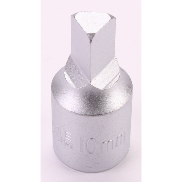 Sealey 3/8"Sq Dr Drain Plug Key - Triangle 10mm