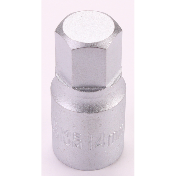 Sealey 3/8"Sq Dr Drain Plug Key - Hex 14mm