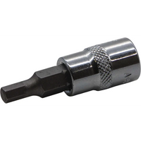 Sealey 1/4"Dr Hex Socket Bit 4mm TBT40-24