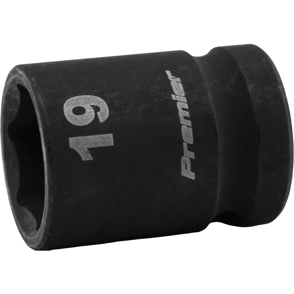 Sealey 1/2"Dr Impact Socket 19mm
