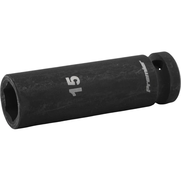 Sealey 1/2"Dr Deep Impact Socket 15mm