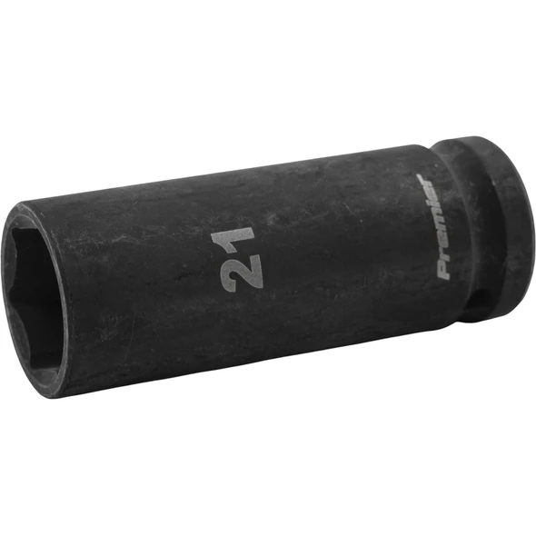 Sealey 1/2"Dr Deep Impact Socket 21mm