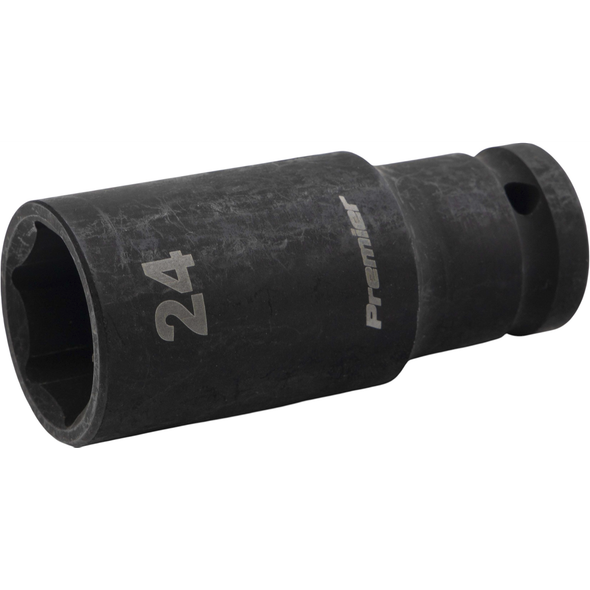 Sealey 1/2"Dr Deep Impact Socket 24mm