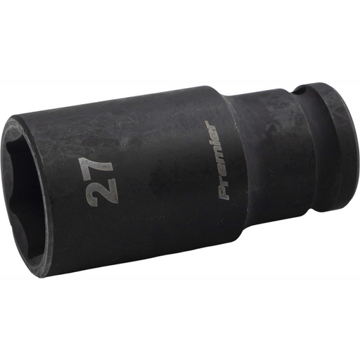 Sealey 1/2"Dr Deep Impact Socket 27mm