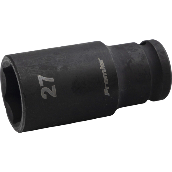Sealey 1/2"Dr Deep Impact Socket 27mm