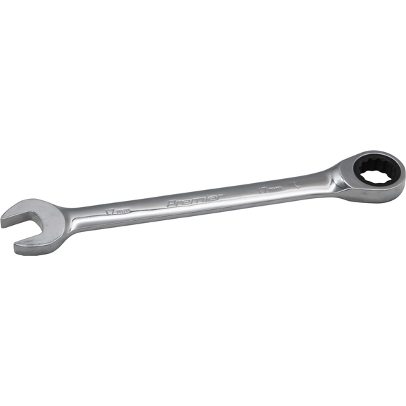 Sealey Ratchet Spanner 17mm 90-Tooth
