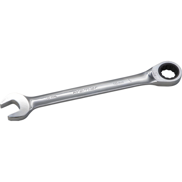 Sealey Ratchet Spanner 18mm 90-Tooth