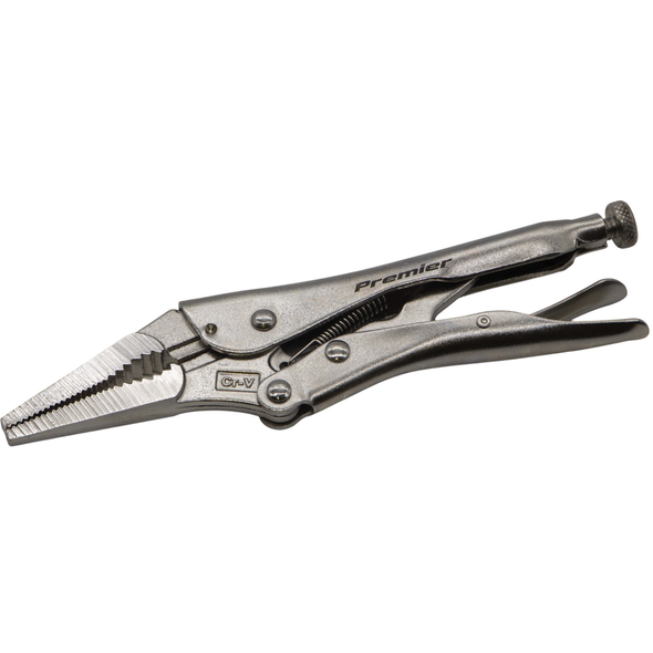 Sealey Long Nose Locking Pliers 225mm