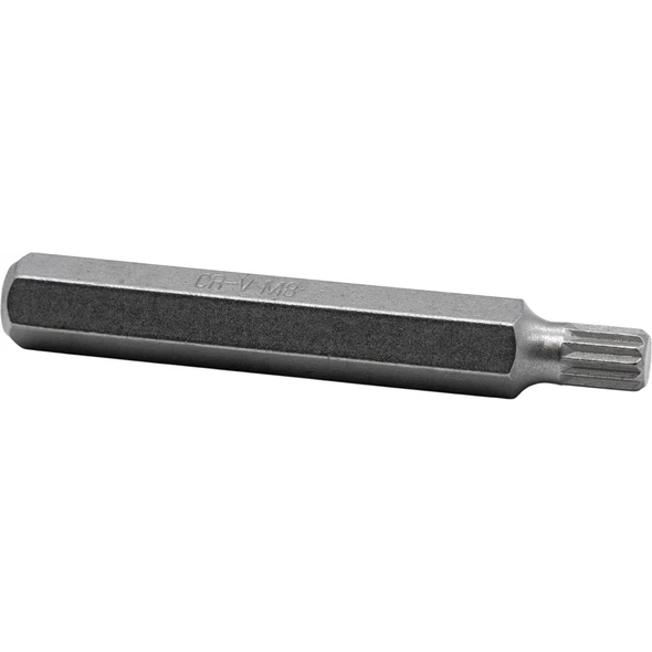 Sealey Spline Bit M8 x 75mmL