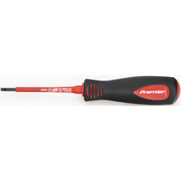 Sealey Insulated Slotted Screwdriver 3 x 75mm TBTE04-02