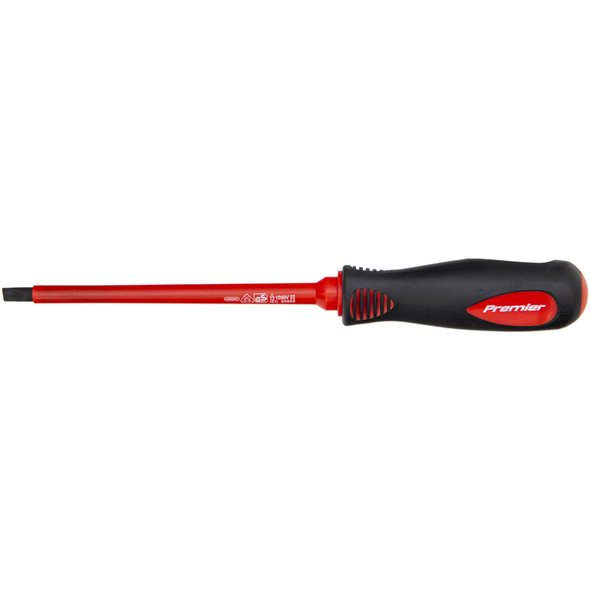 Sealey Insulated Slotted Screwdriver 6.5 x 150mm