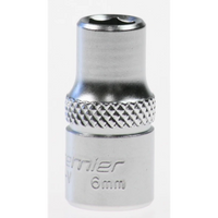 Sealey Socket 1/4"dr 6mm (6pt) TBTP02.V2-05