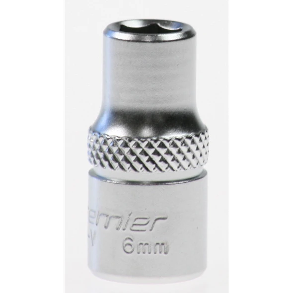 Sealey Socket 1/4"dr 6mm (6pt)
