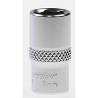 Sealey Socket 1/4"dr 9mm (6pt) TBTP02.V2-08