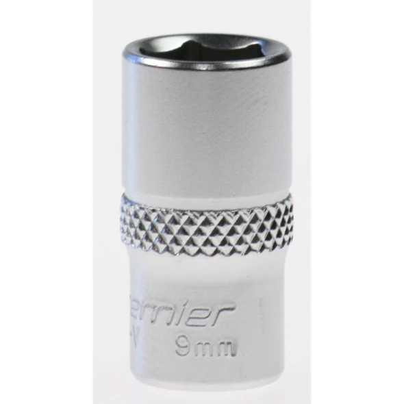 Sealey Socket 1/4"dr 9mm (6pt)