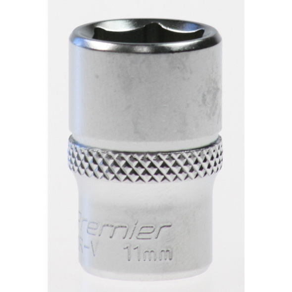 Sealey Socket 1/4"dr 11mm (6pt)