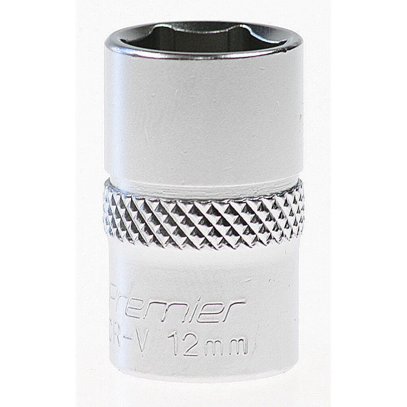 Sealey Socket 3/8"dr 12mm (6pt)