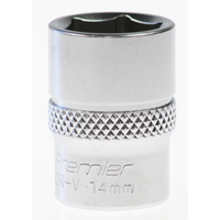 Sealey Socket 3/8"dr 14mm (6pt) TBTP02.V2-17